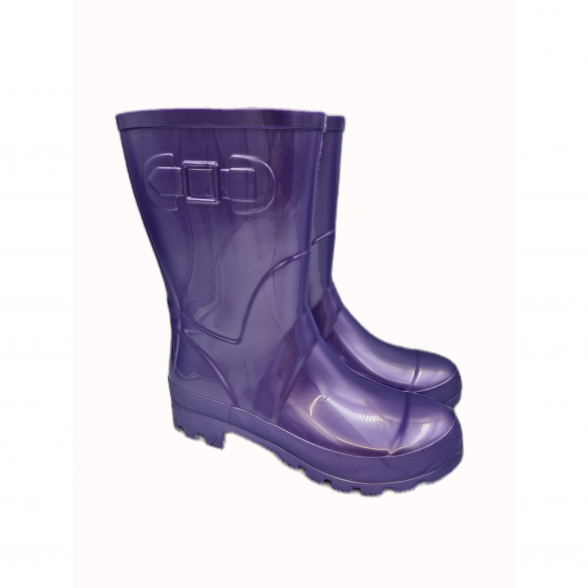 Guminiai batai metalic violetinės spalvos Comfort 180P